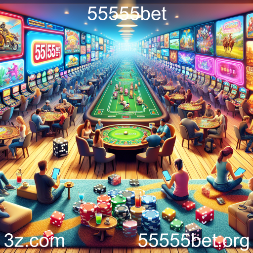 Descubra a Diversão dos Jogos Móveis no 55555bet